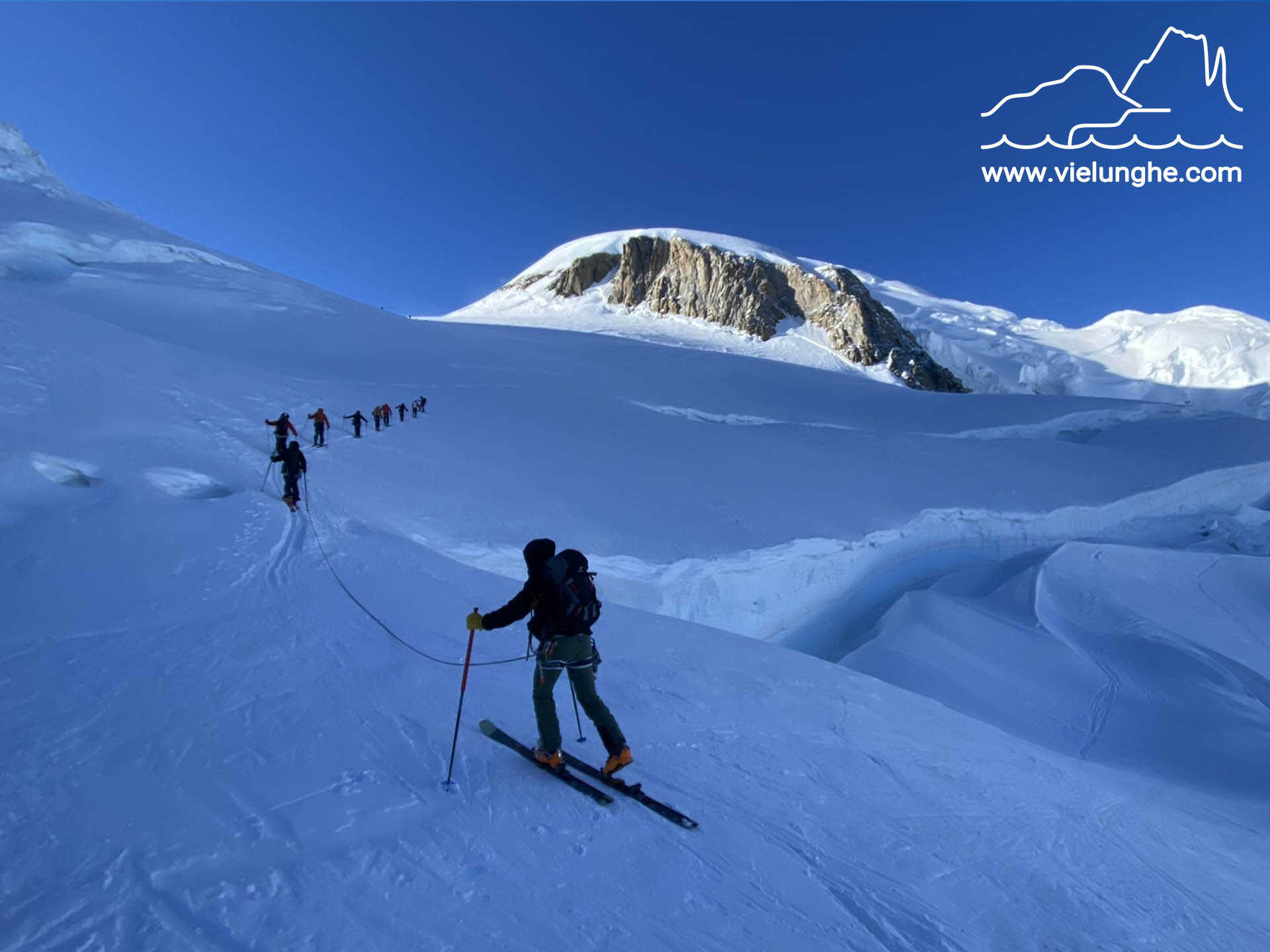 Scialpinismo – Monte Bianco dai Grands Mulets – Corridor e Parete Nord