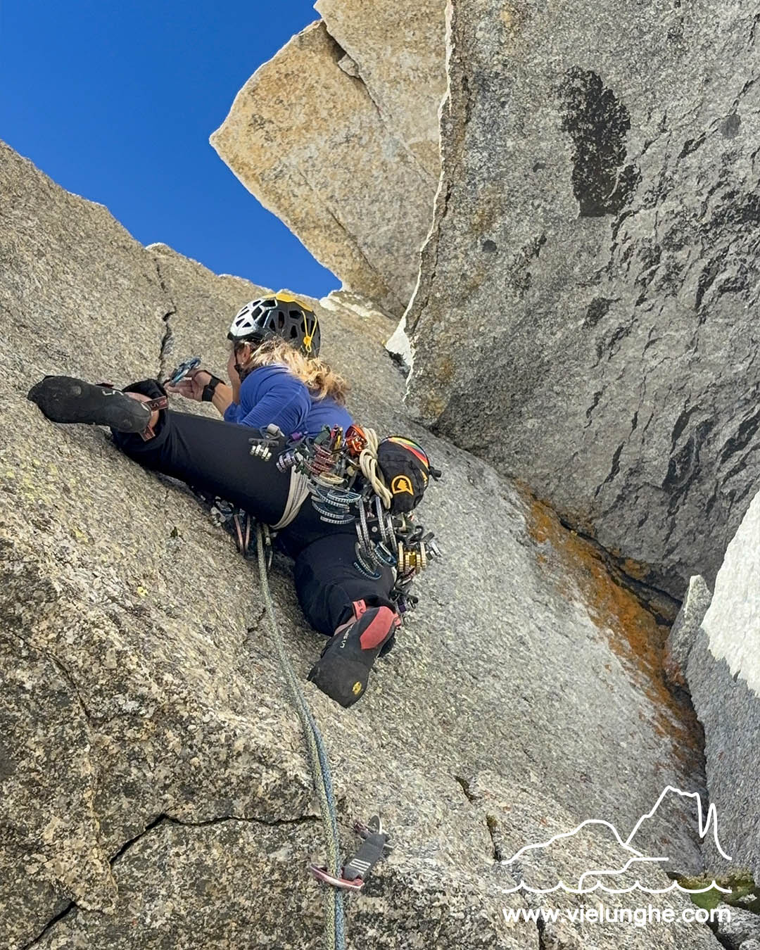 Clocher du Tacul – Via Pifferaio di Spit